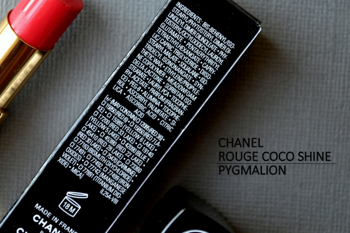 Chanel makeup ingredients